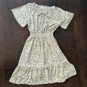 Calista Sage Green Midi Dress